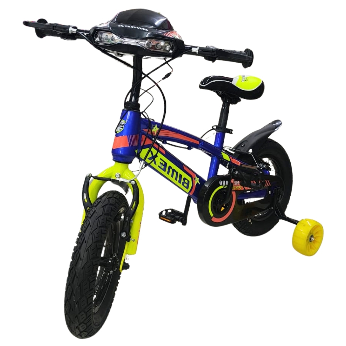 Bicicleta Para Niños R12 Gossa Meteoro Pro Azul