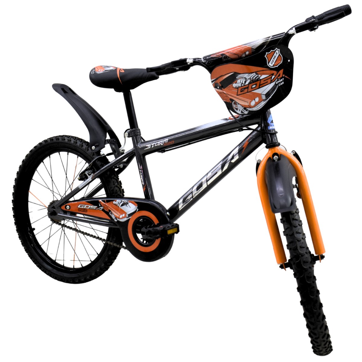 Bicicletas Para Niños R20 Bimex Storm Negro