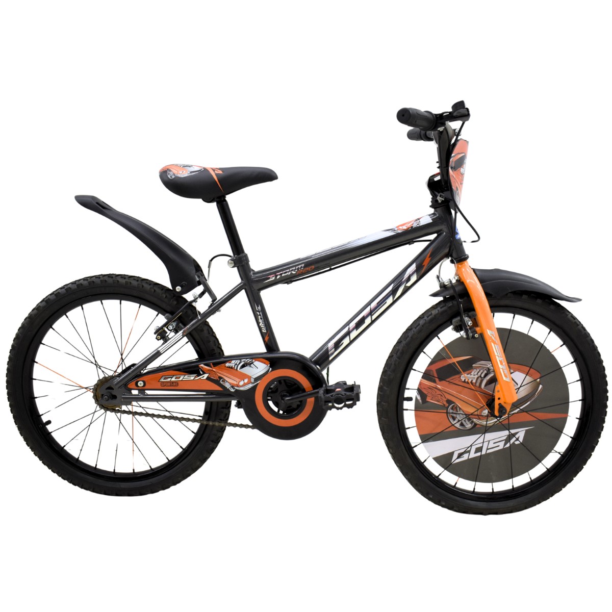 Bicicletas Para Niños R20 Bimex Storm Negro