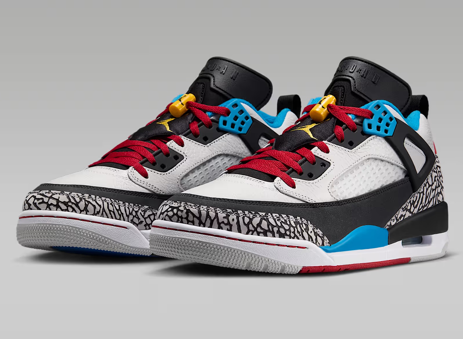 Tenis Jordan Spizike Low SE Gris/azul Hombre Tallas #25.5 al #29 gris