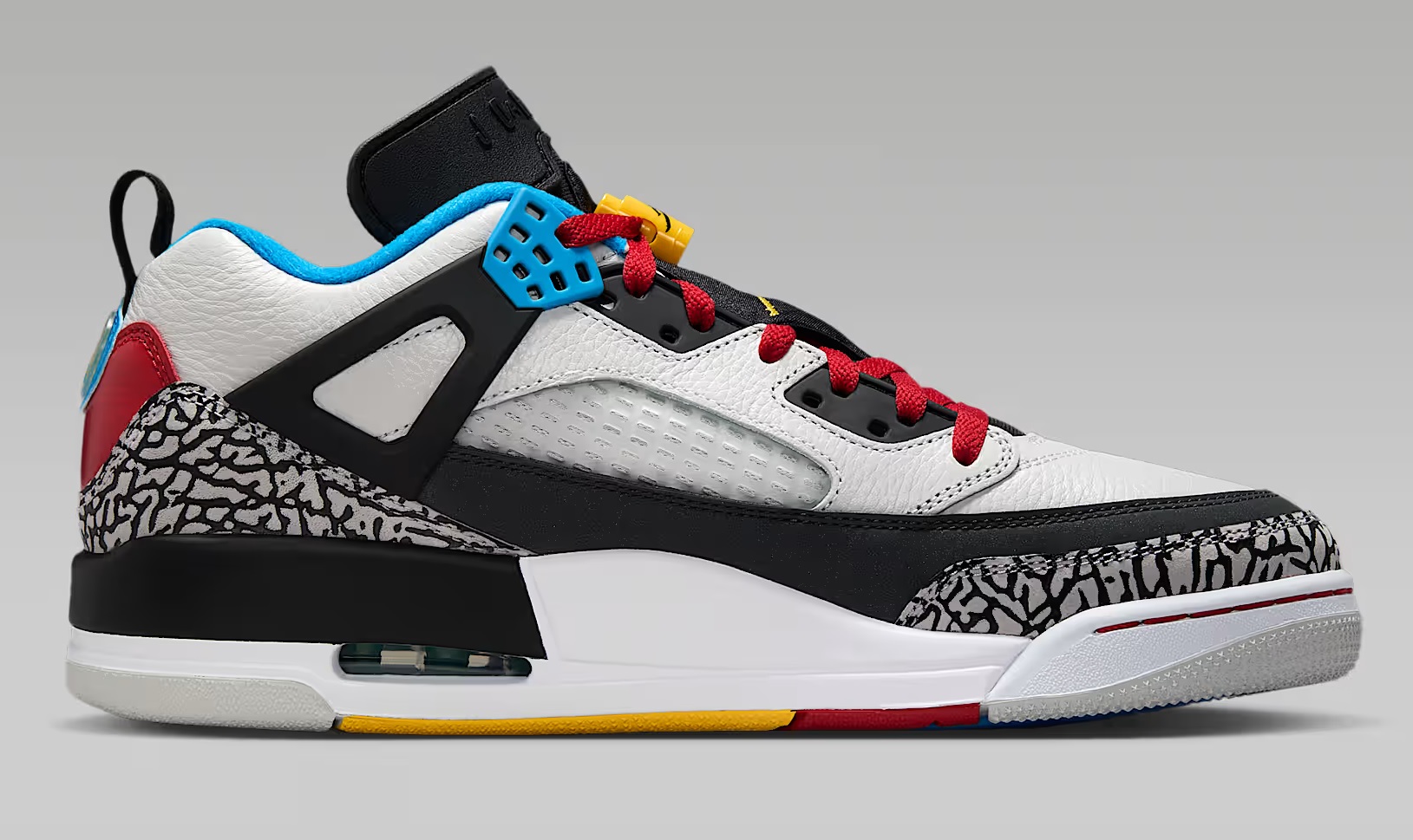 Tenis Jordan Spizike Low SE Gris/azul Hombre Tallas #25.5 al #29 gris