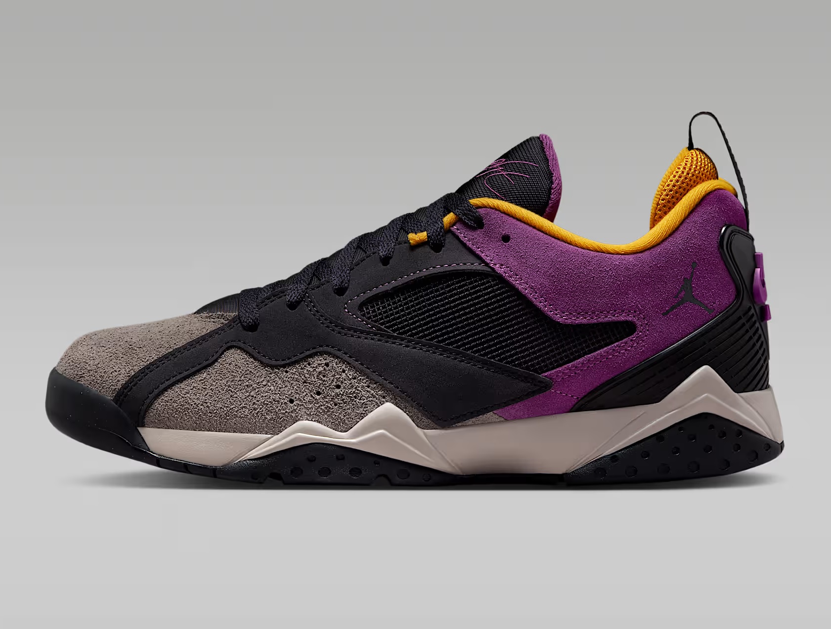 Tenis Air Jordan MVP 92 Gris/negro/violeta Hombre Tallas #26 al #28