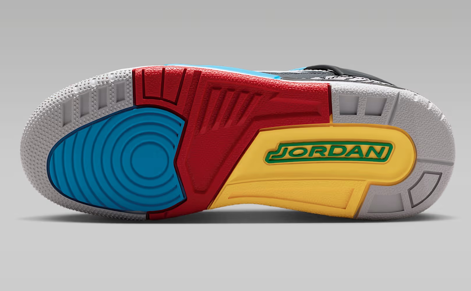 Tenis Jordan Spizike Low SE Griz/azul/negro Niños Tallas #23 al #25