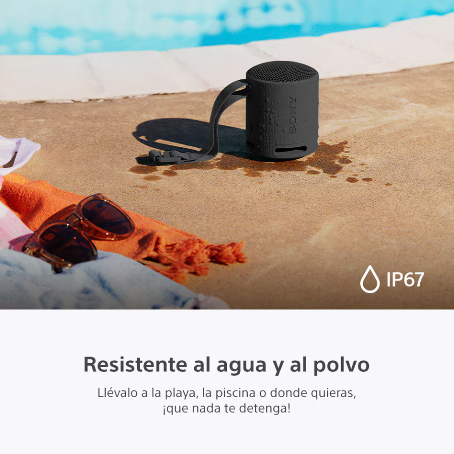 SONY XB100 | Bocina Portátil Inalámbrica | Altavoz Bluetooth