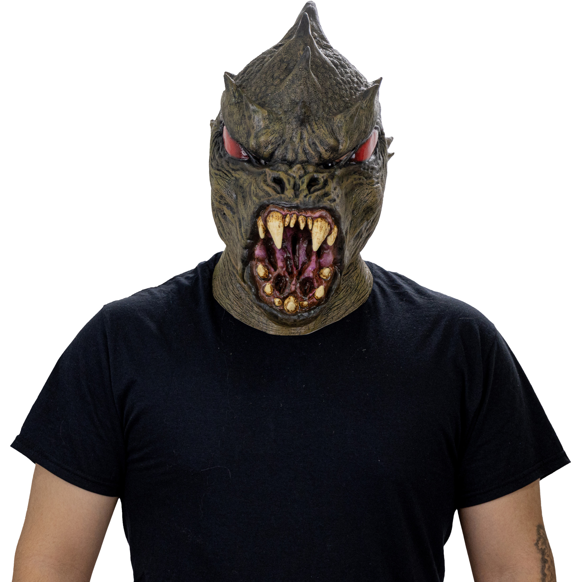 Máscara de Chupacabras Ghoulish Productions, Disfraz de Monstruo Mitologico para Halloween.