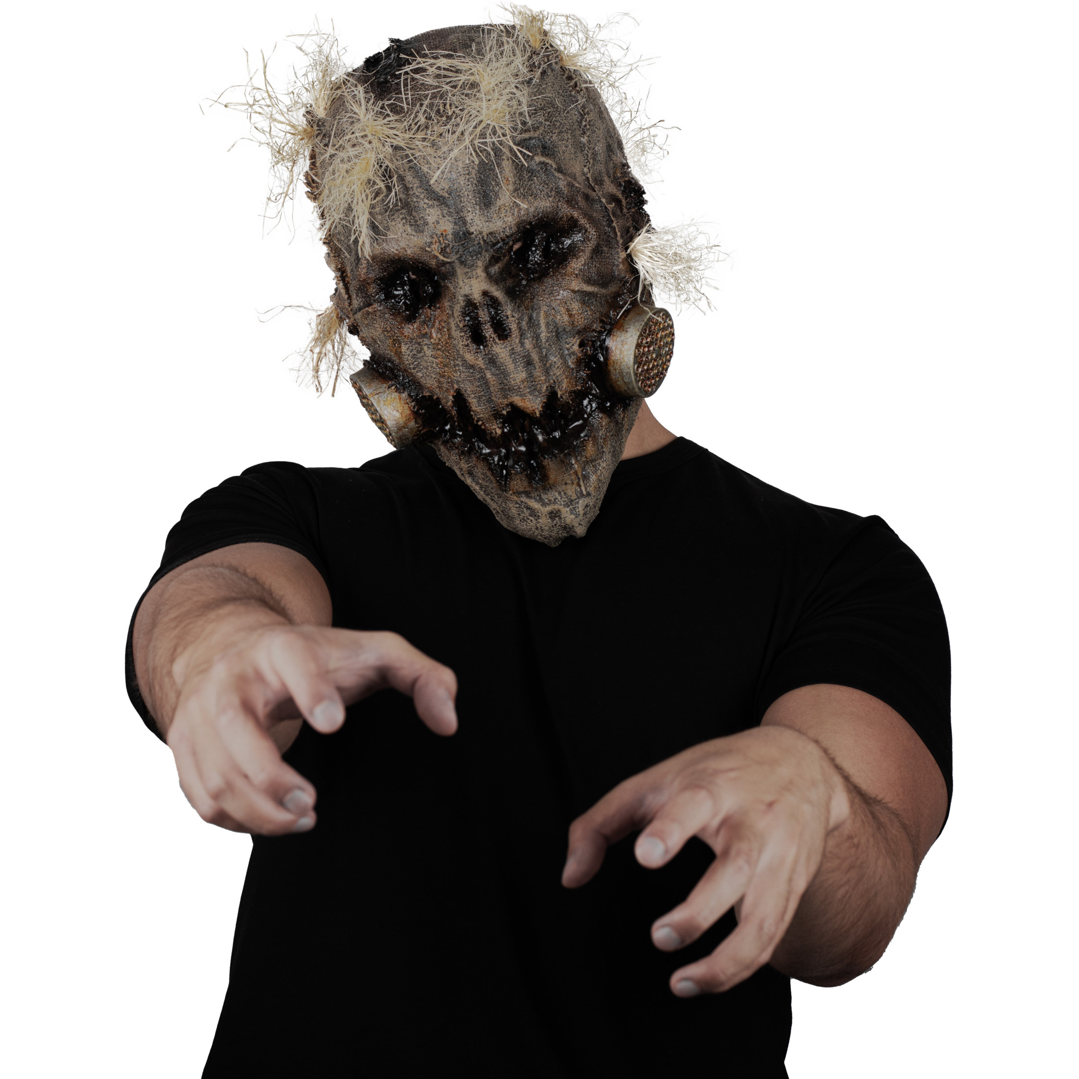 Máscara Espantapájaros Soul Harvester Ghoulish Productions, Disfraz Halloween.