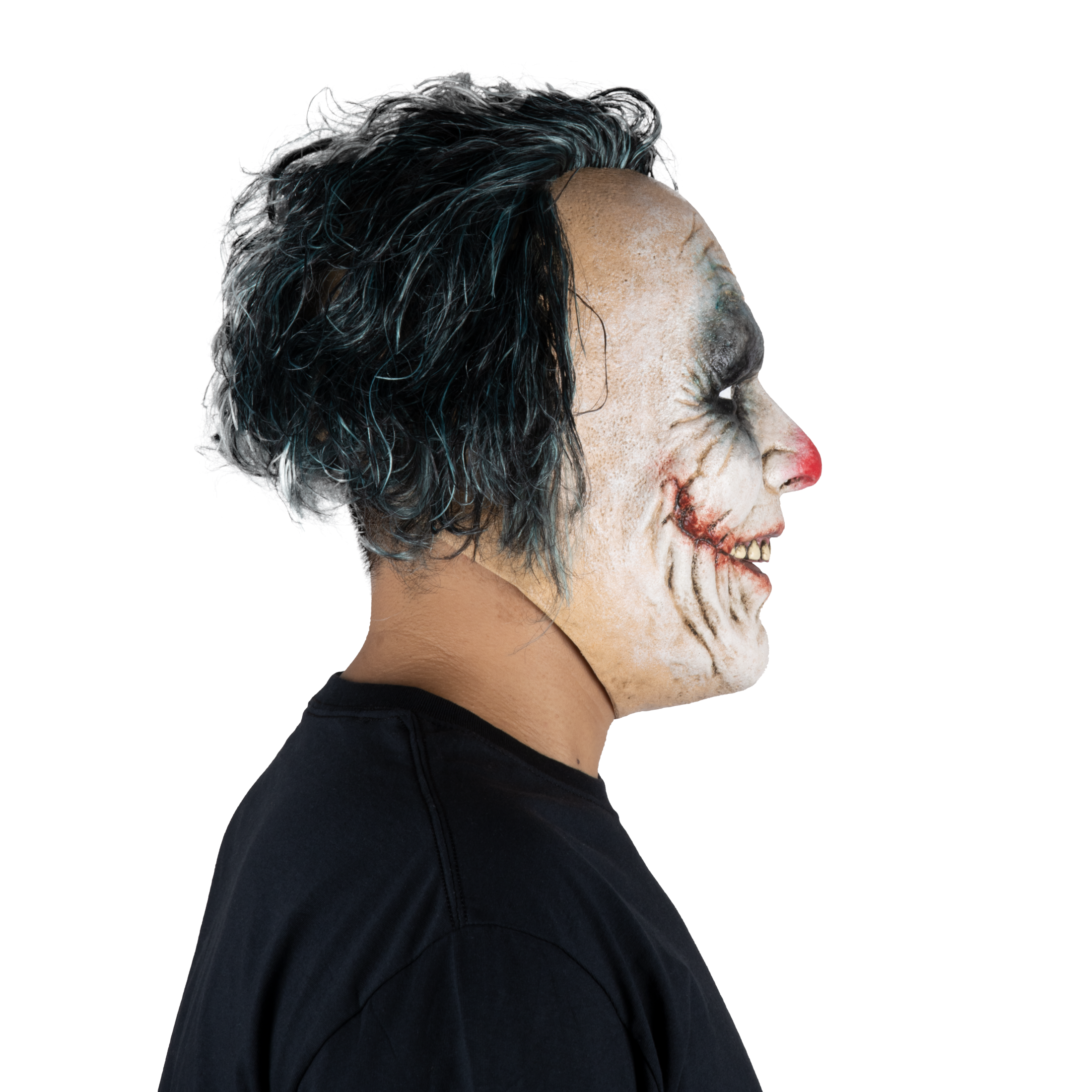 Mascara De Lnatic Clown Ghoulish Productions Jocker Clasico, Disfraz De Payaso Lunatico Jocker.