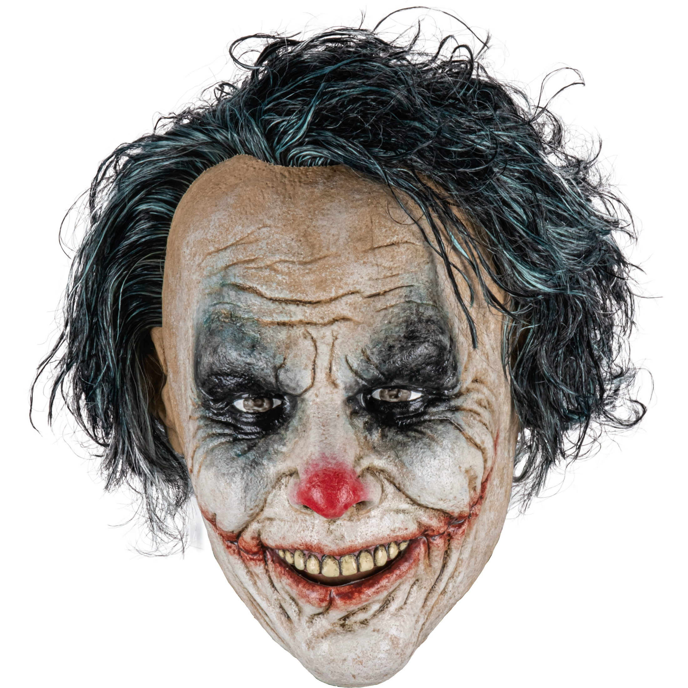 Mascara De Lnatic Clown Ghoulish Productions Jocker Clasico, Disfraz De Payaso Lunatico Jocker.