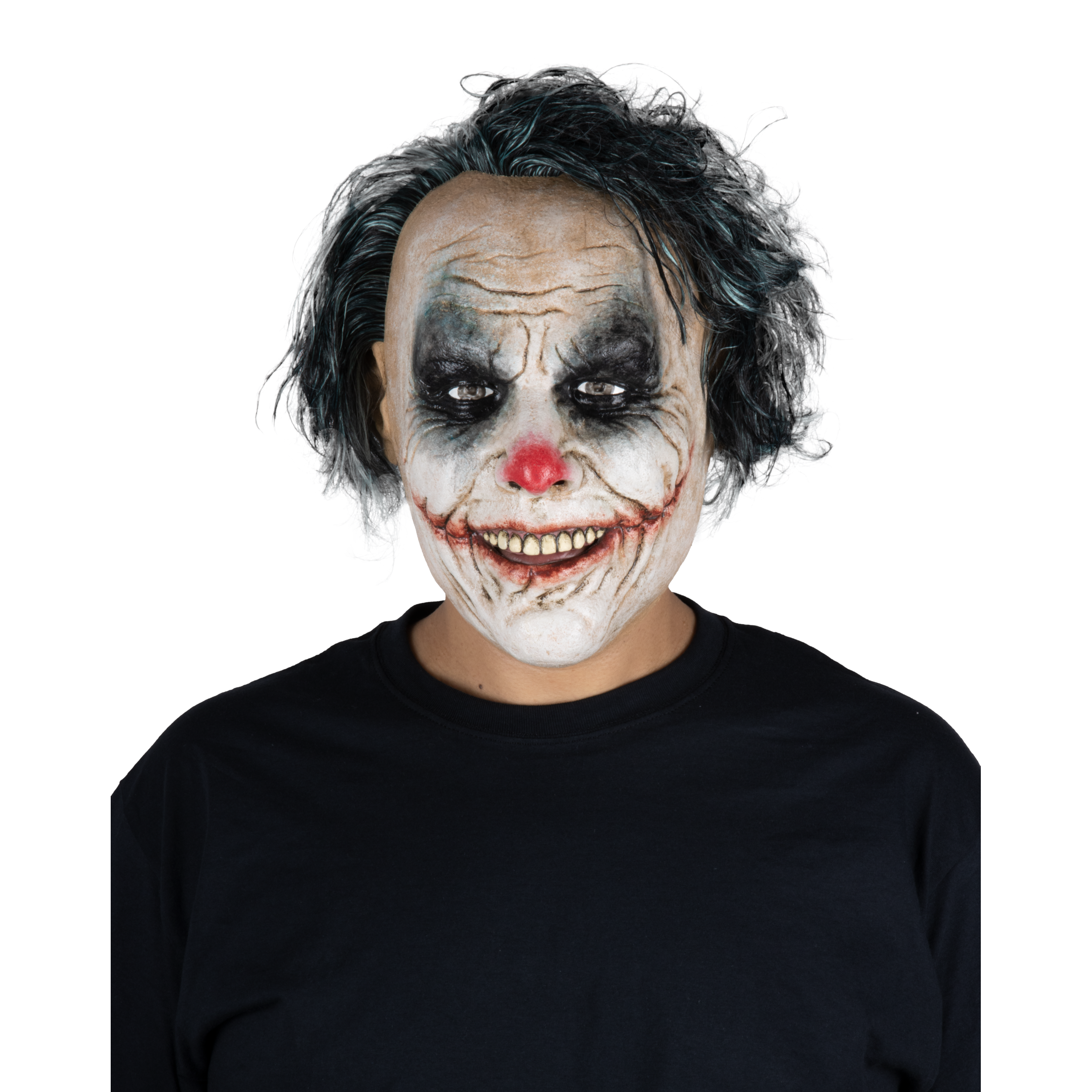 Mascara De Lnatic Clown Ghoulish Productions Jocker Clasico, Disfraz De Payaso Lunatico Jocker.