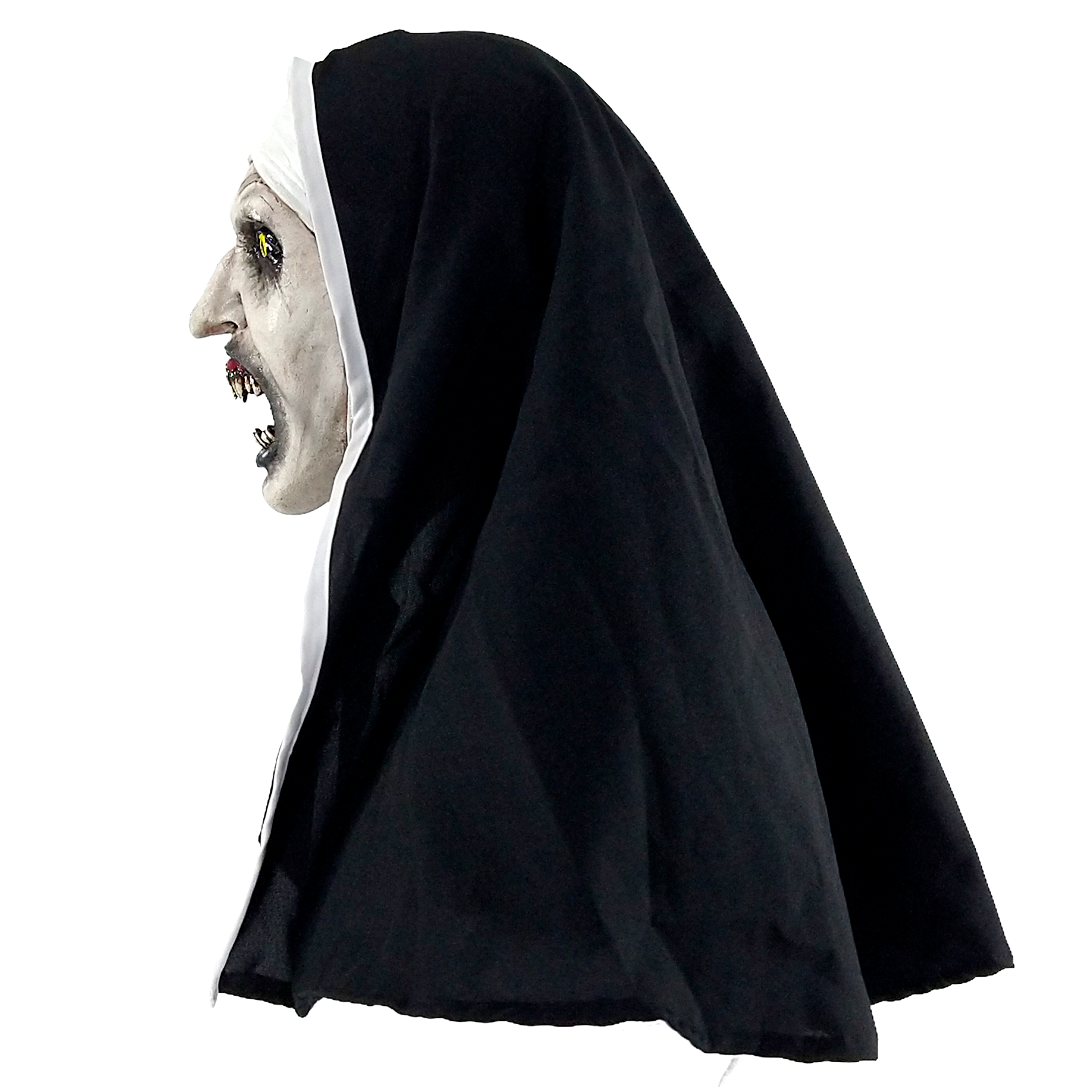 Máscara La Monja – The Nun – Licencia Oficial Warner Bros – Terror de la Saga El Conjuro - Disfraz Halloween