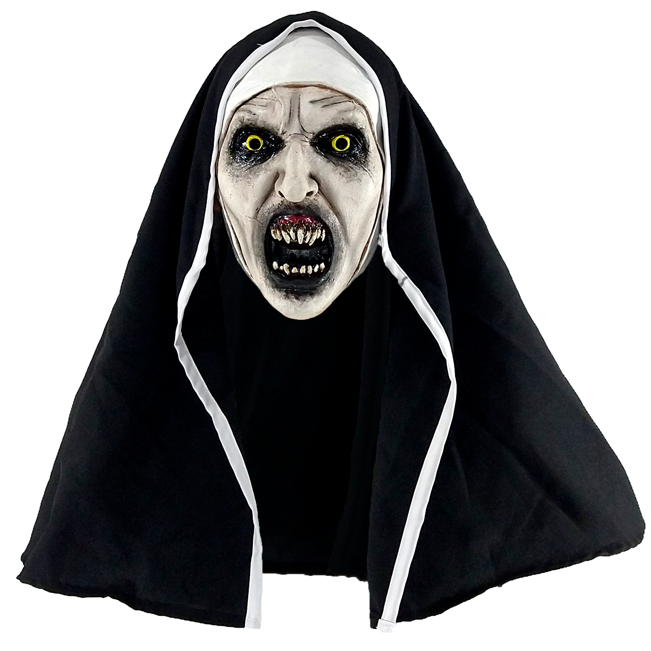 Máscara La Monja – The Nun – Licencia Oficial Warner Bros – Terror de la Saga El Conjuro - Disfraz Halloween