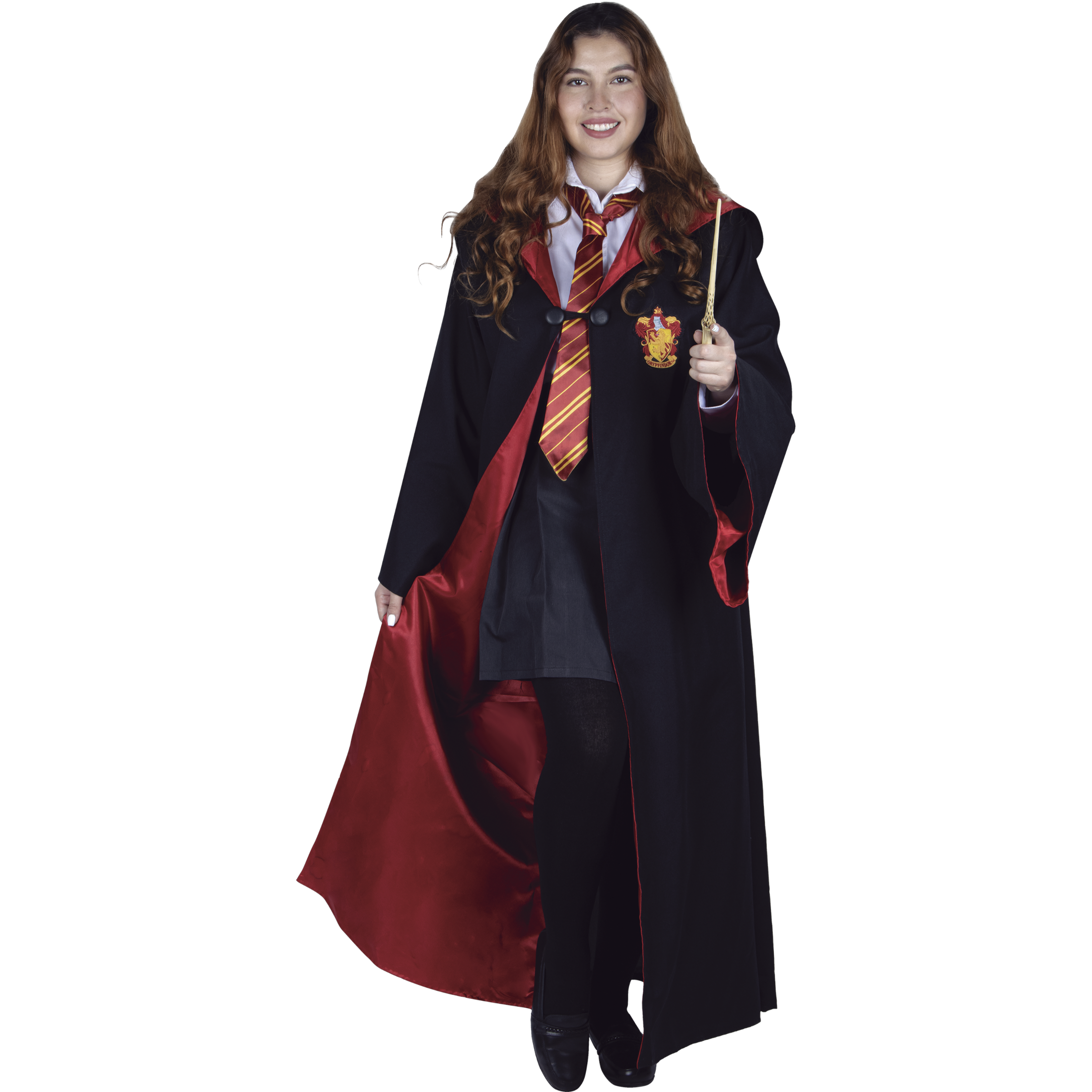 Capa De Harry Potter Gryffindor Para Mujer,  Disfraz Uniforme De Harry Potter Disfraz Halloween Cosplay De Harry Potter
