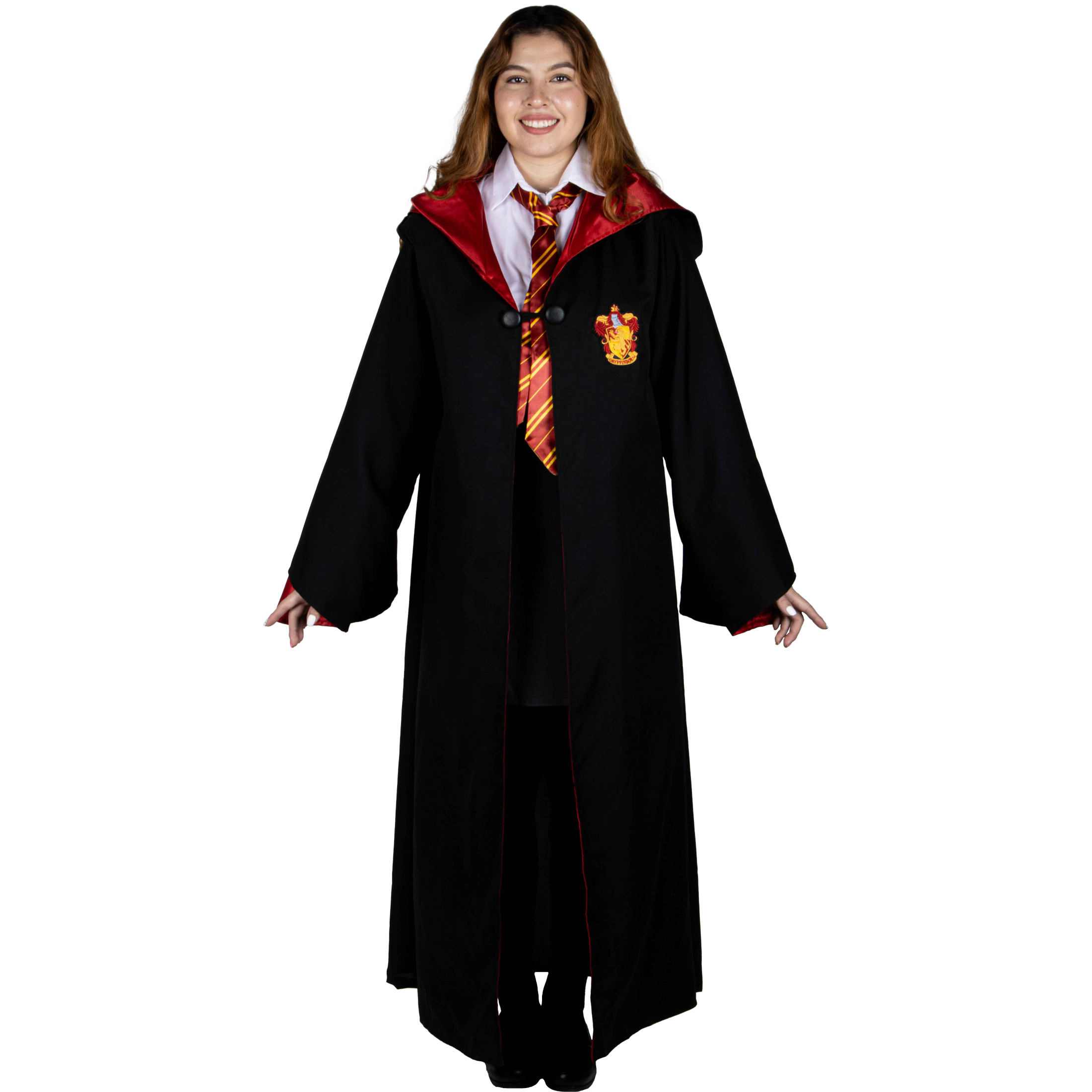 Capa De Harry Potter Gryffindor Para Mujer,  Disfraz Uniforme De Harry Potter Disfraz Halloween Cosplay De Harry Potter
