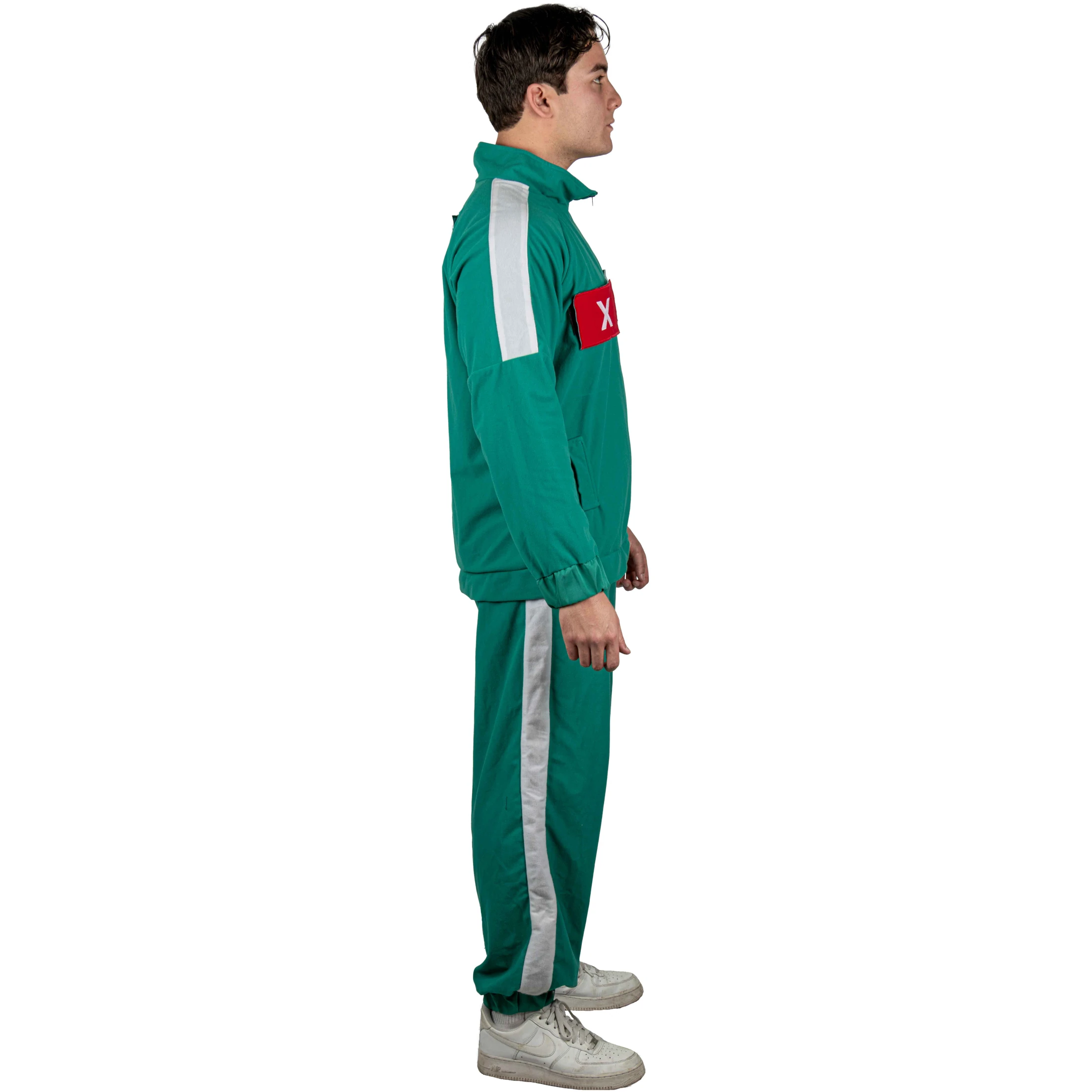 Disfraz Uniforme Del Juego Del Calamar Jugadores Color Verde, Licencia Squid Game Oficial, Disfraz Para Hombre Halloween