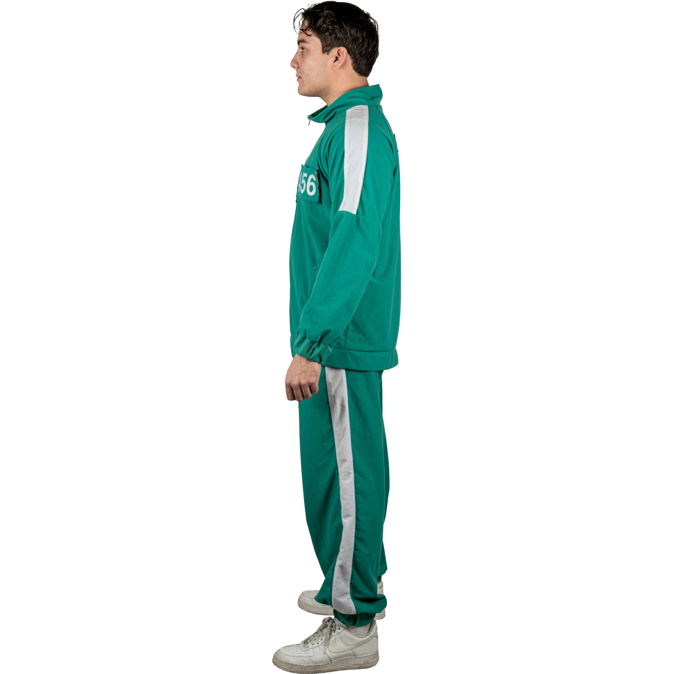 Disfraz Uniforme Del Juego Del Calamar Jugadores Color Verde, Licencia Squid Game Oficial, Disfraz Para Hombre Halloween