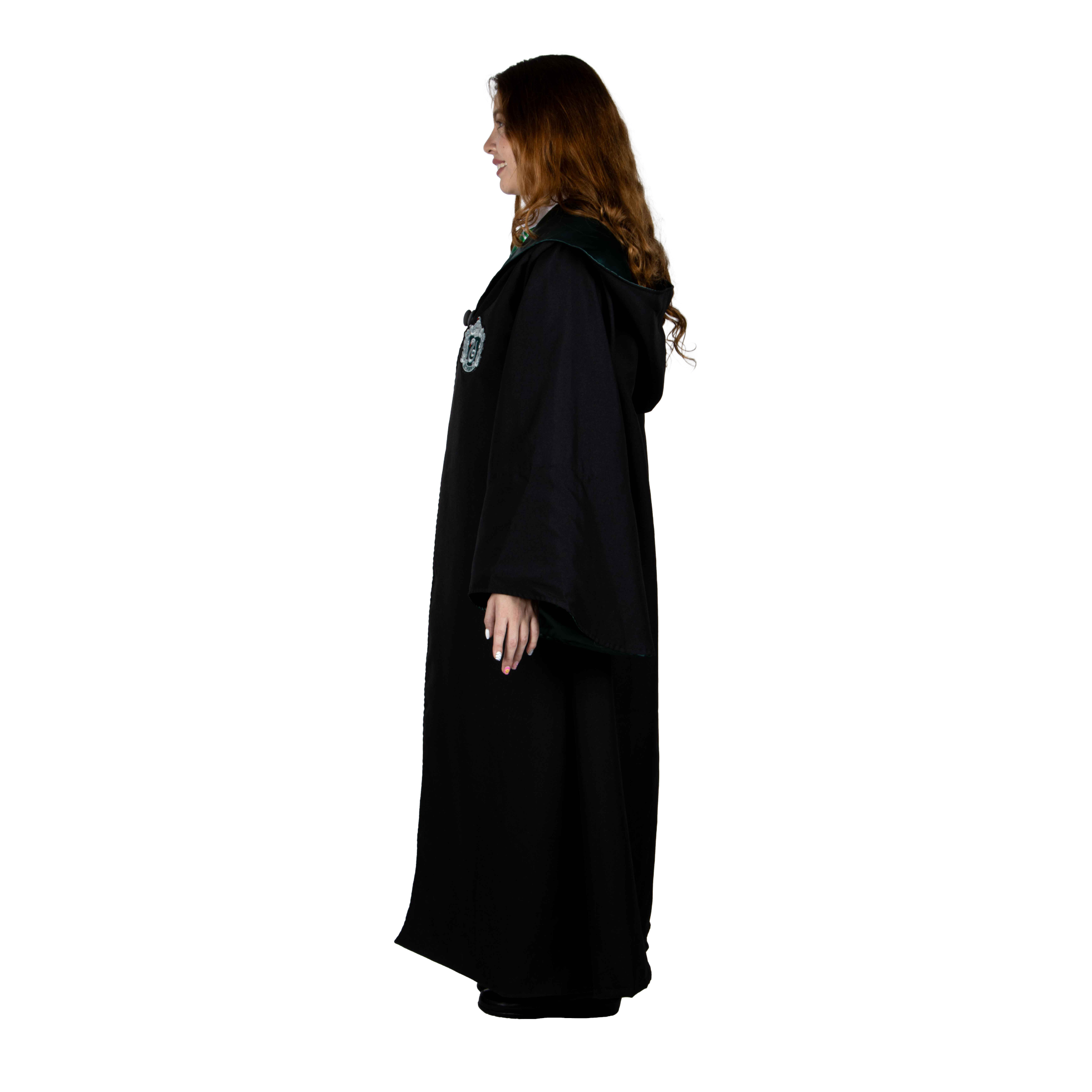 Capa De Harry Potter Slytherin Para Mujer Disfraz Mujer Capa Slytherin Uniforme De Harry Potter - Disfraces Halloween