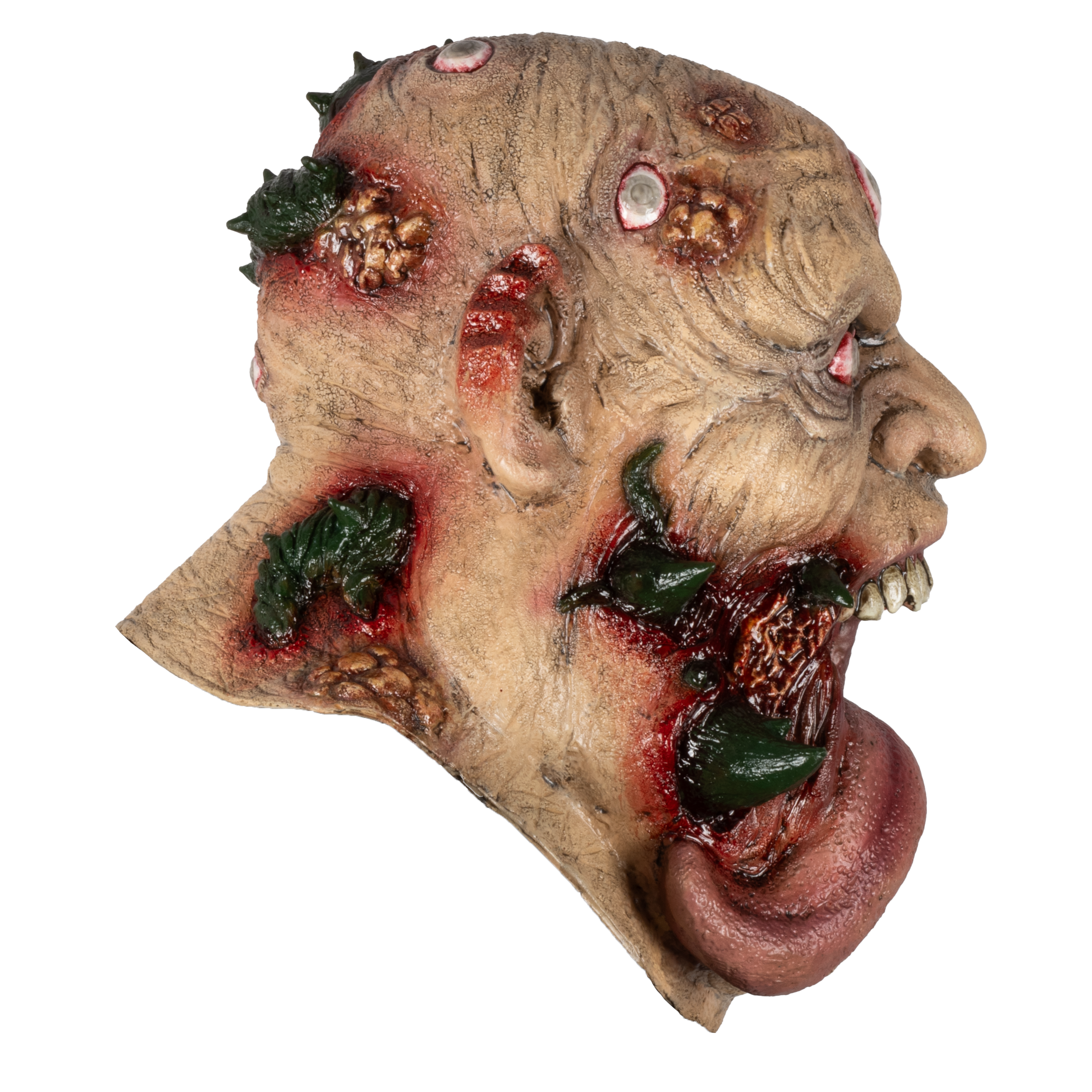 Máscara De Humano Mutante Experimento Humano Lab Human Ghoulish Productions, Disfraz Halloween.