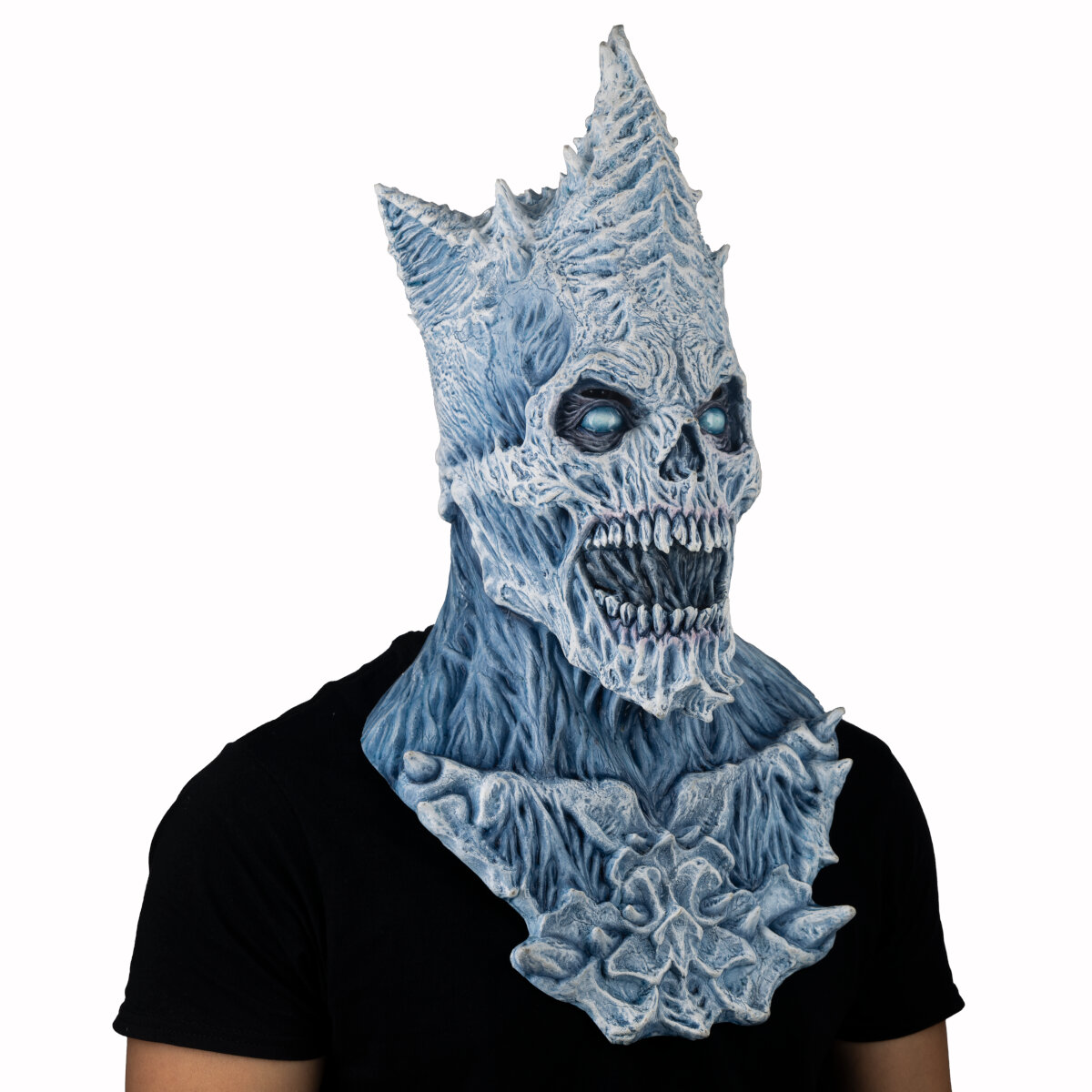 Máscara King Reaper Ice Demonio De Hielo by Ghoulish Productions, Disfraz Halloween de Terror. 