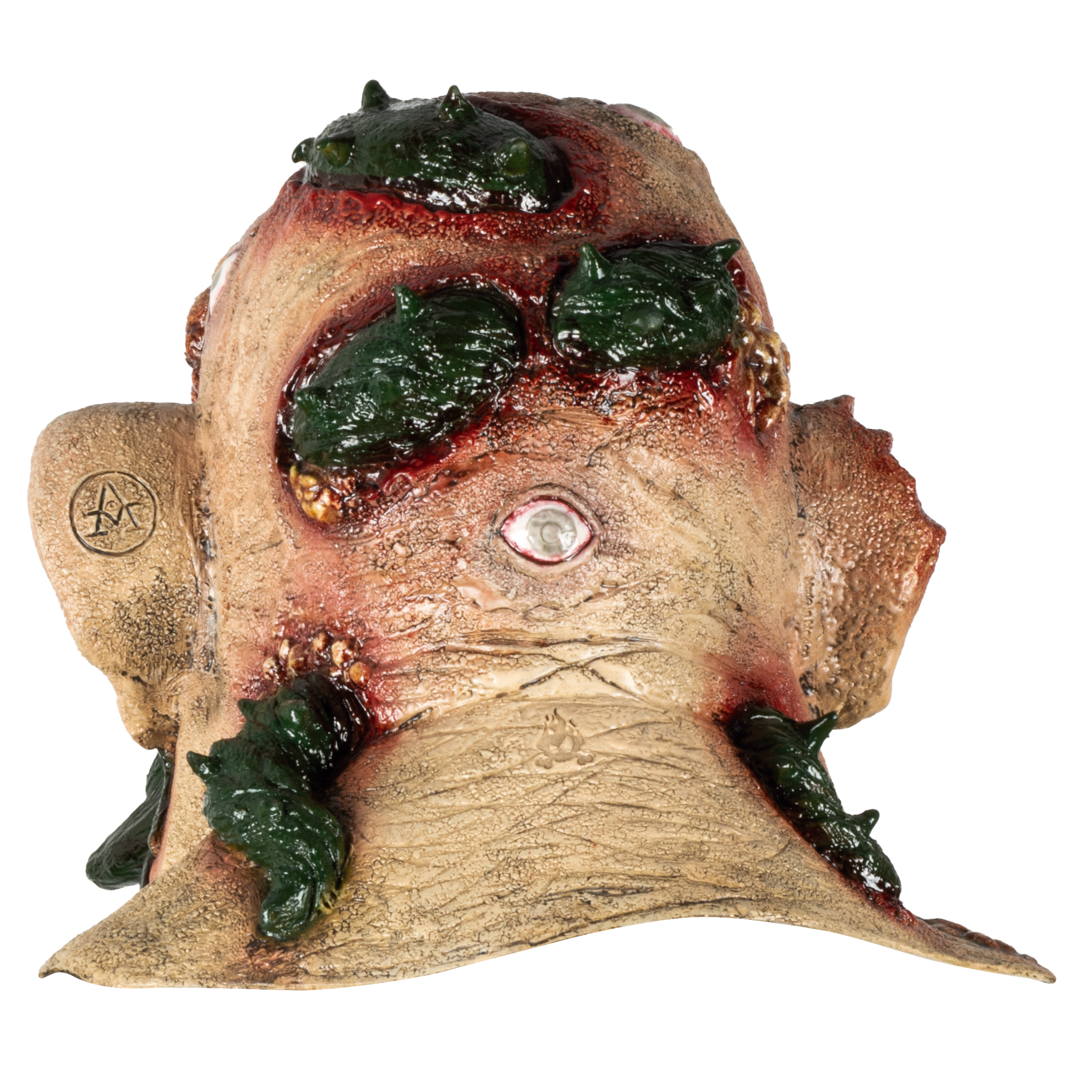 Máscara De Humano Mutante Experimento Humano Lab Human Ghoulish Productions, Disfraz Halloween.