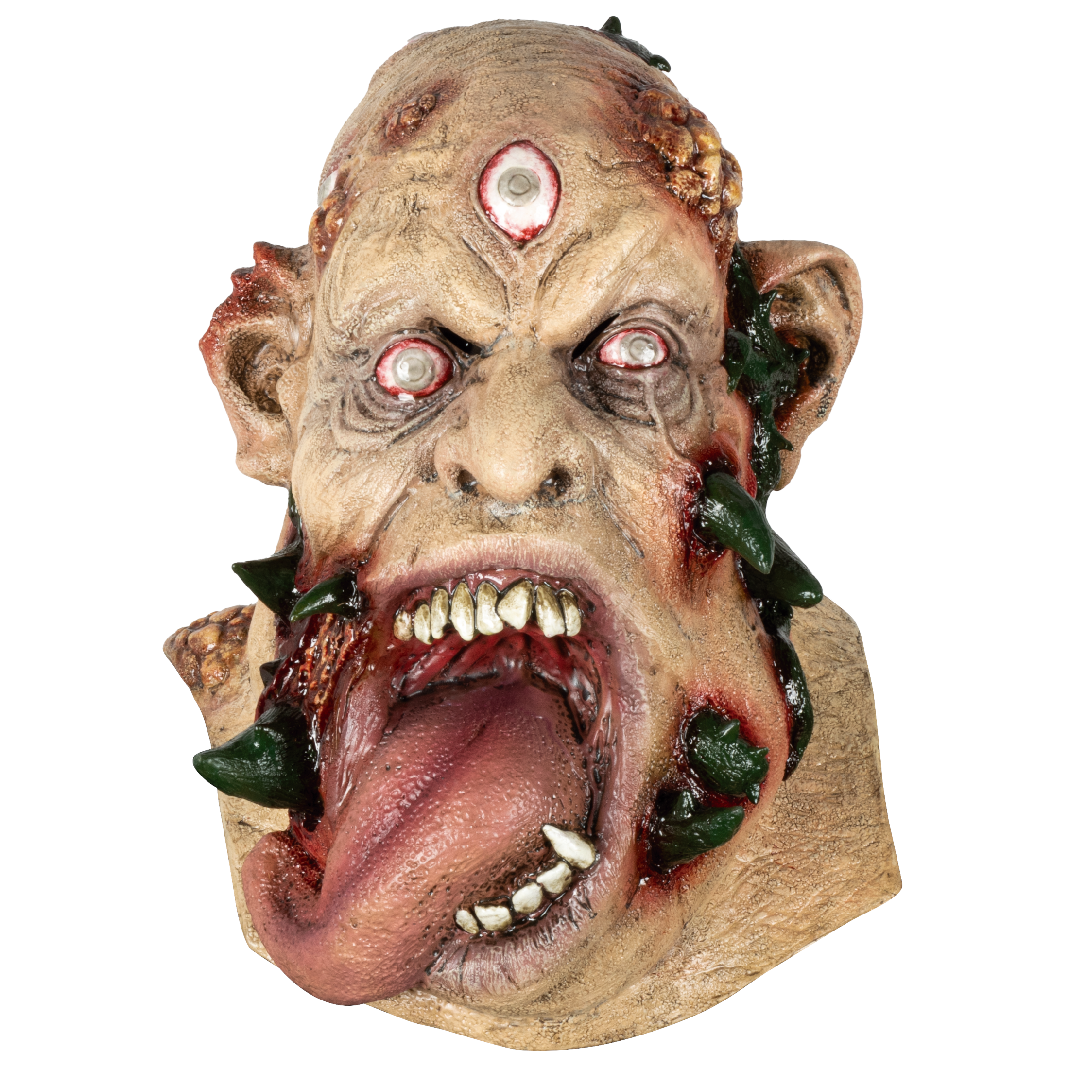 Máscara De Humano Mutante Experimento Humano Lab Human Ghoulish Productions, Disfraz Halloween.