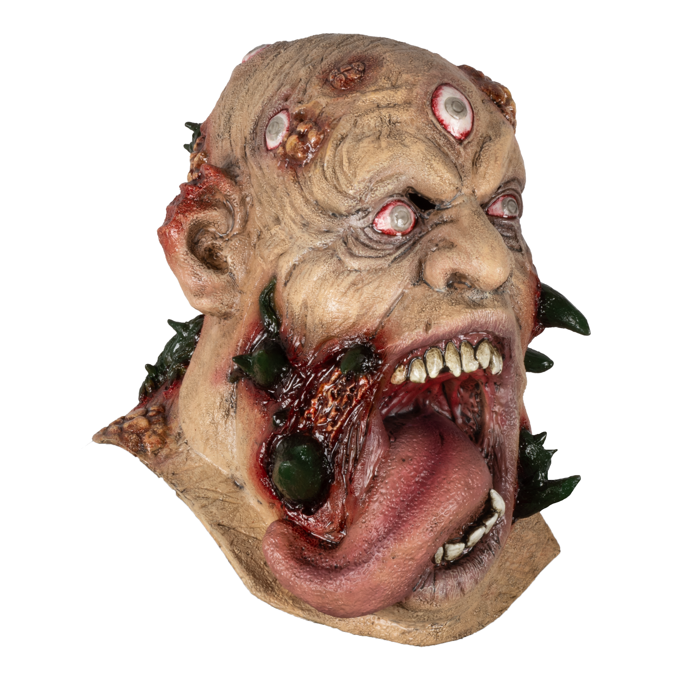 Máscara De Humano Mutante Experimento Humano Lab Human Ghoulish Productions, Disfraz Halloween.