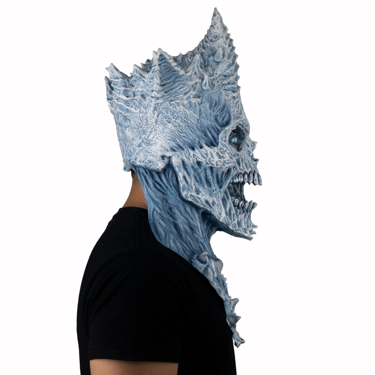 Máscara King Reaper Ice Demonio De Hielo by Ghoulish Productions, Disfraz Halloween de Terror. 