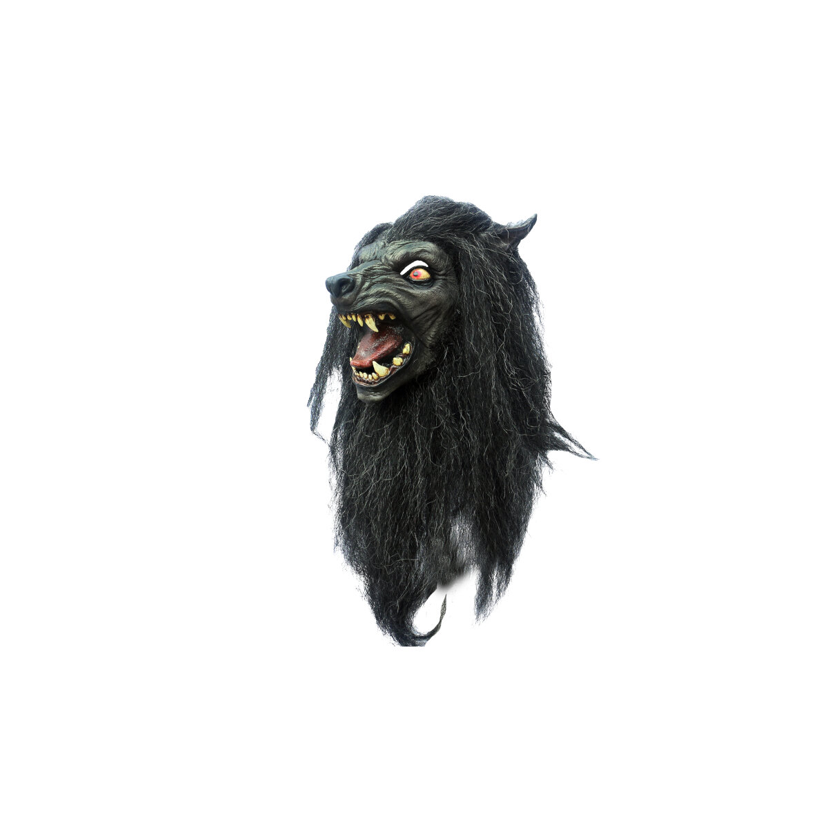 Máscara Black Moon Hombre Lobo Transformado by Ghoulish Productions, Disfraz Halloween de Terror