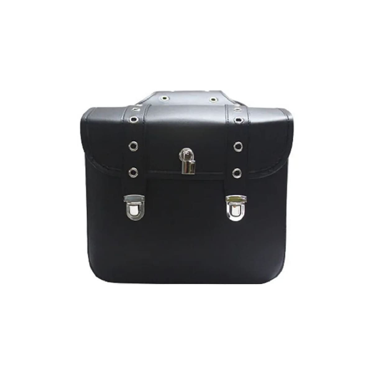 Silla De Montar Lateral De Motocicleta Con Cerradura NEGRO