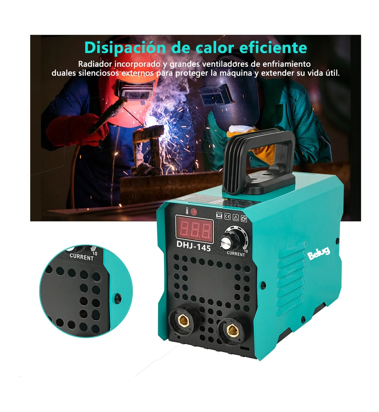 Mini Soldadoras Maquina Soldar Inverter Portatil Inversores Belug Cian