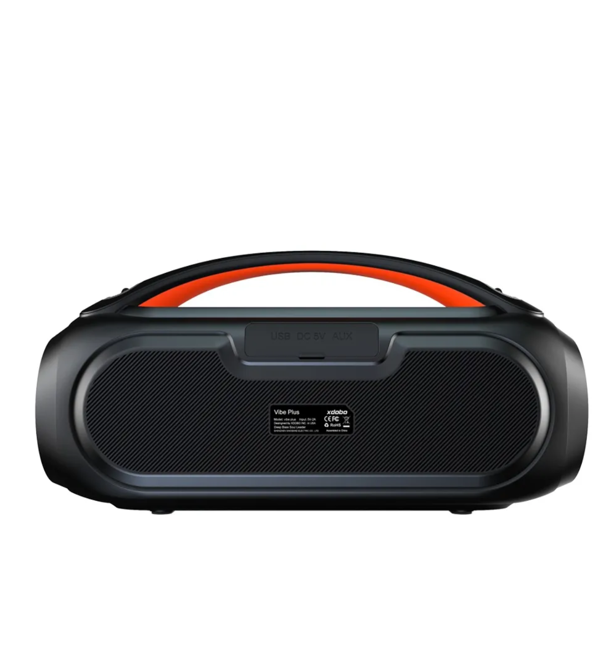 Parlante Xdobo Vibe Plus Portátil con Bluetooth Color Negro Belug