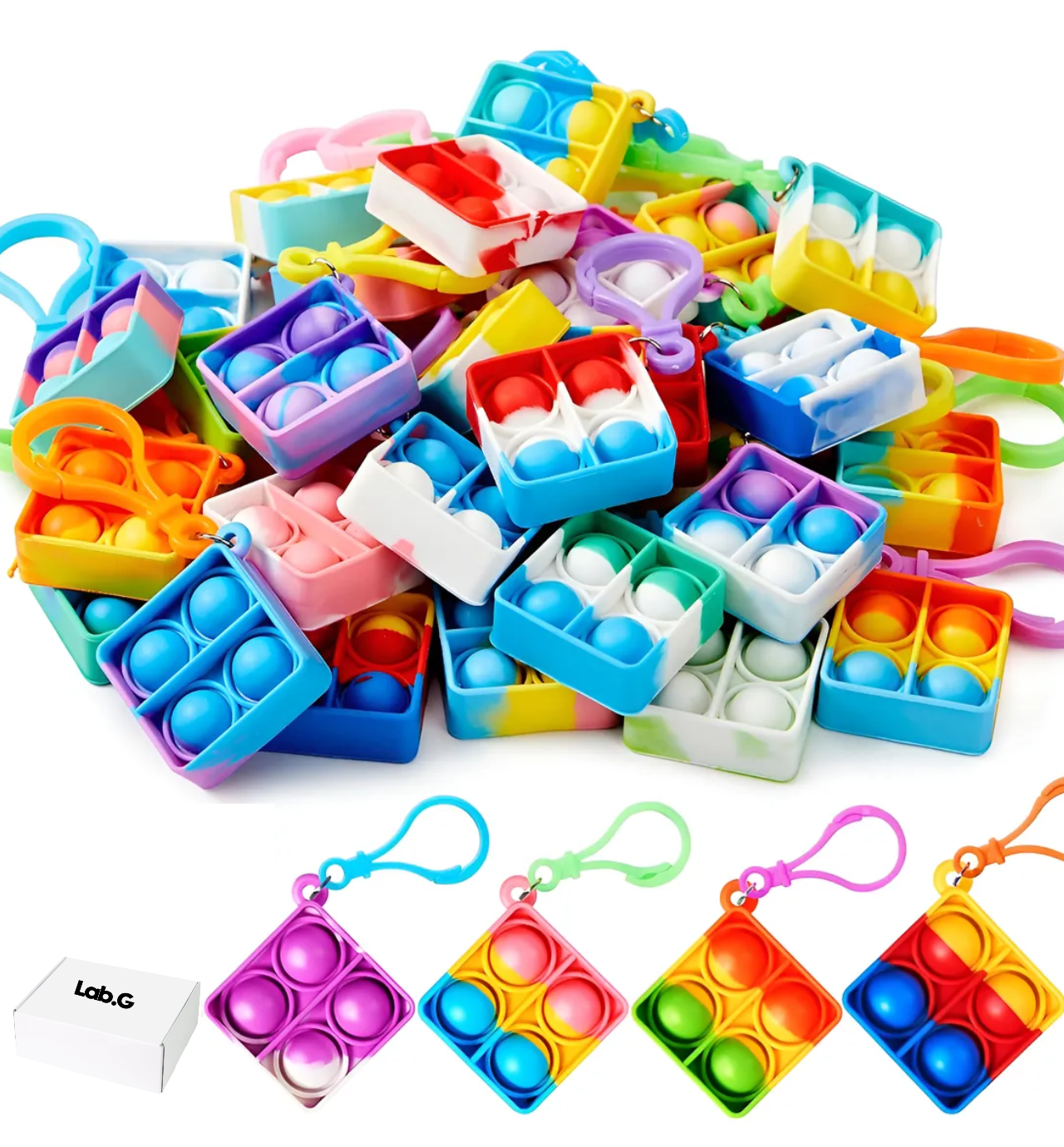 Antiestrés Push Pop Juguete Push Pop Juguete Desestresante Pop It