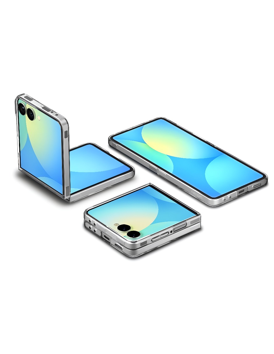 Funda Transparente con MagSafe Compatible con Samsung Z Flip 7