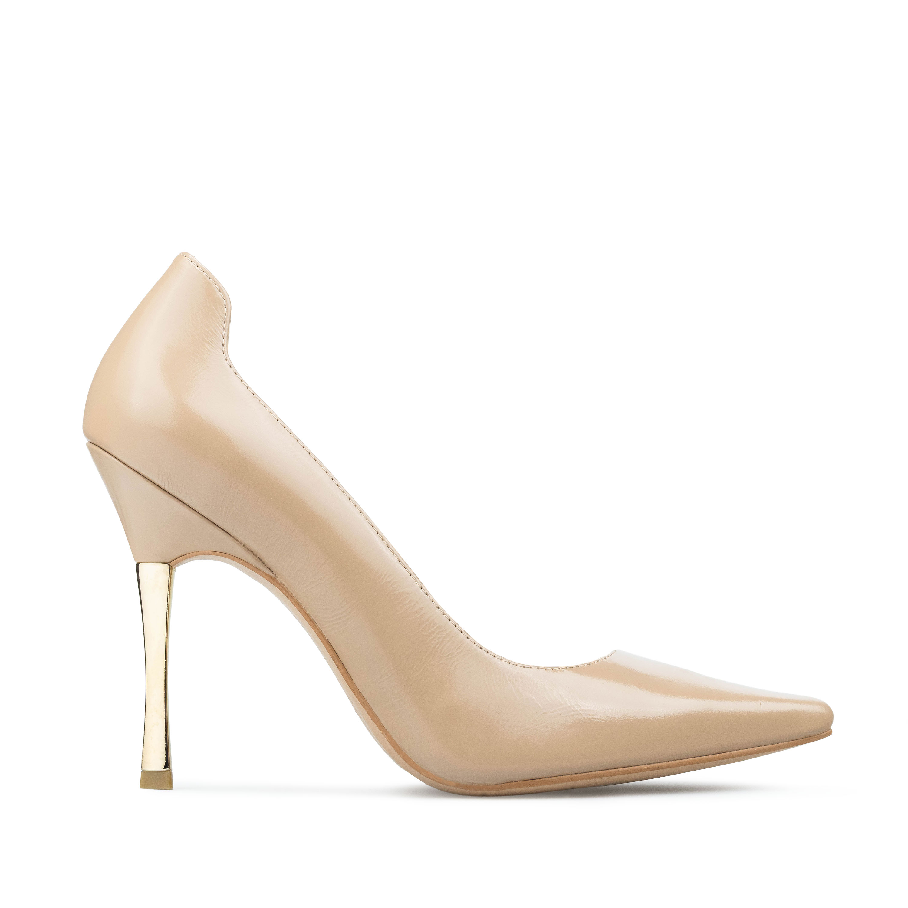 Zapatillas De Tacón Fino Davenia De Piel Para Dama Amelia