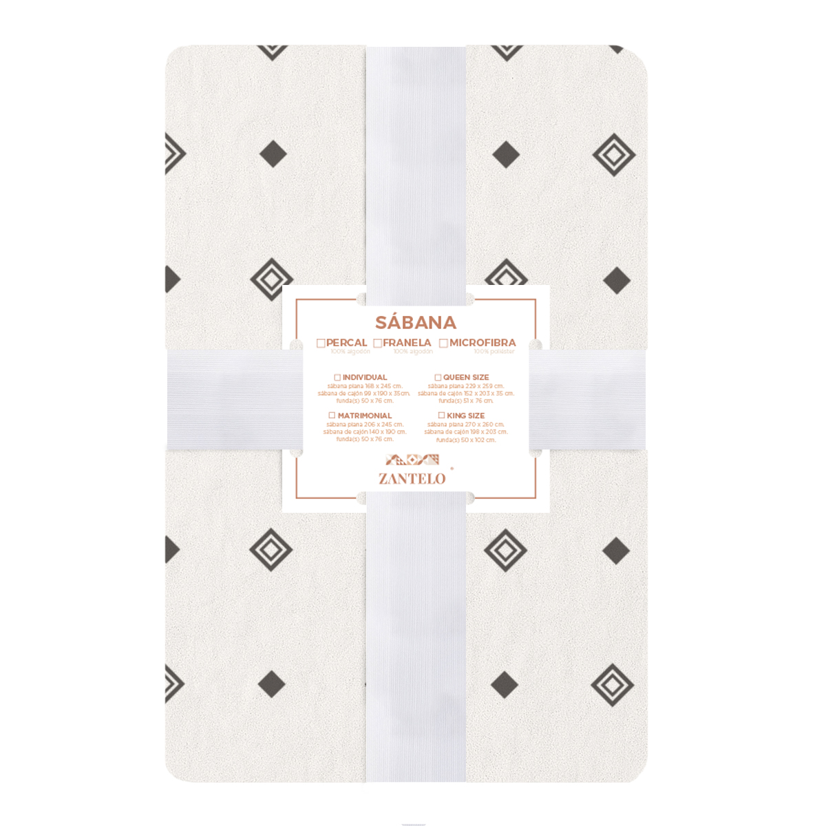 Juego Sábanas Franela Individual Zatin Zantelo 200 Hilos Suave Térmico Funda Incluida Ajuste Profundo 35cm