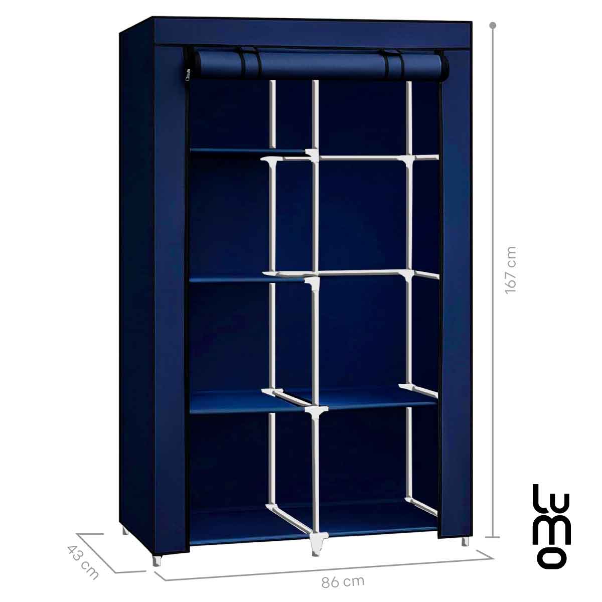 Closet Armable Plegable Armario Portatil Ropero Organizador
