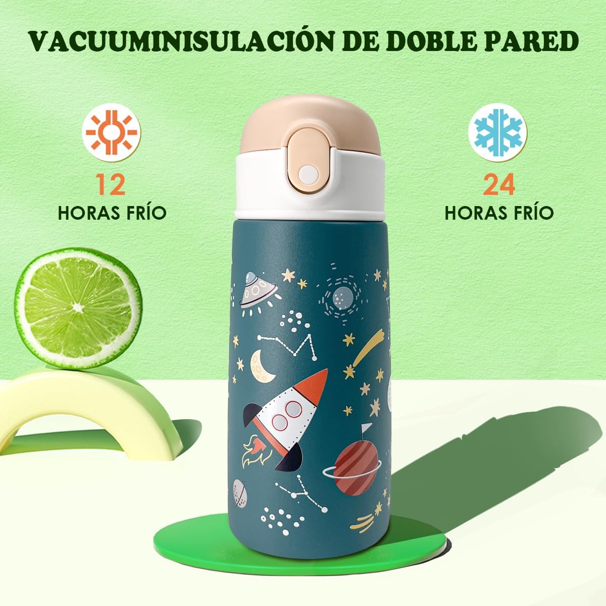 Termo Acero Inoxidable para Niño
