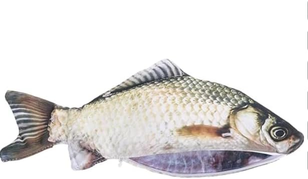 Lapicera Estuche para Lápices en Forma de Pescado Divertida 