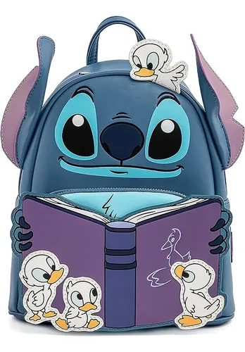 Mochila Disney Loungefly Stitch Libro De Patitos Story Time