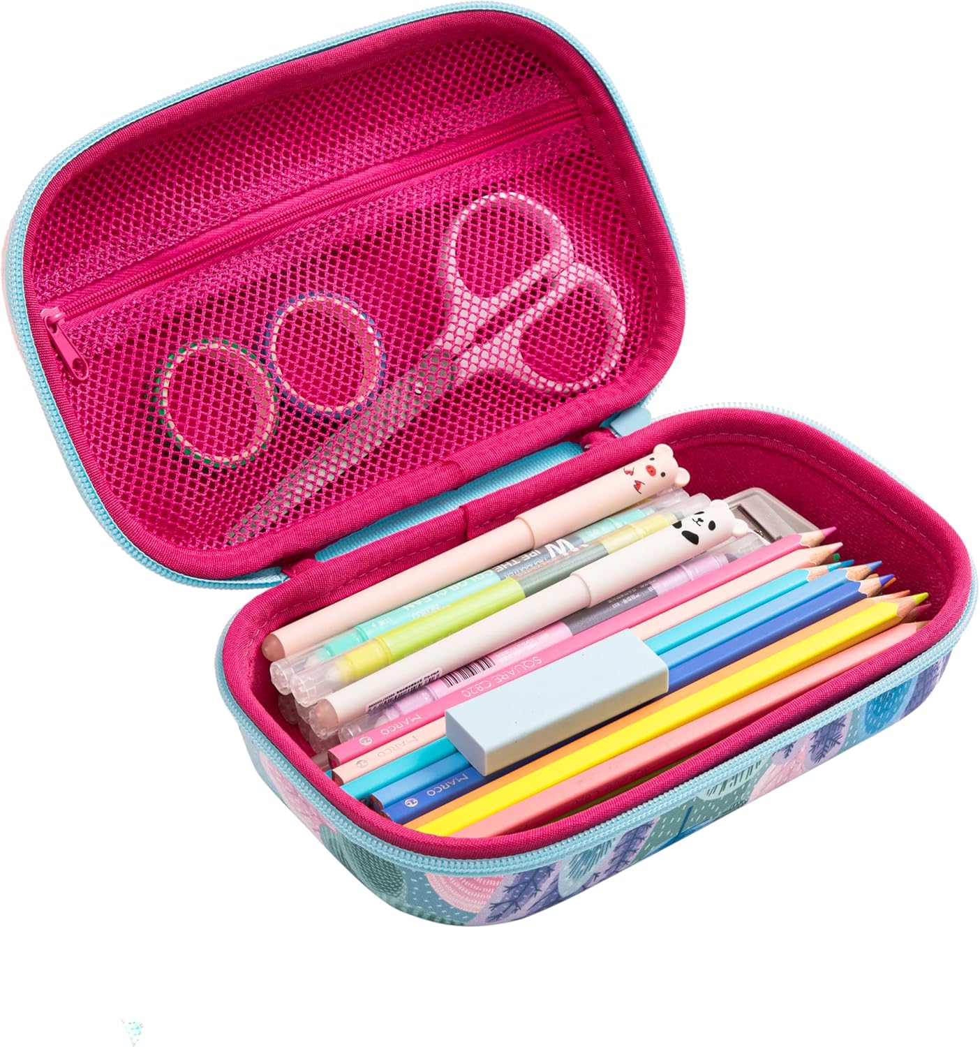 Peludo Estuche para lápices para niñas