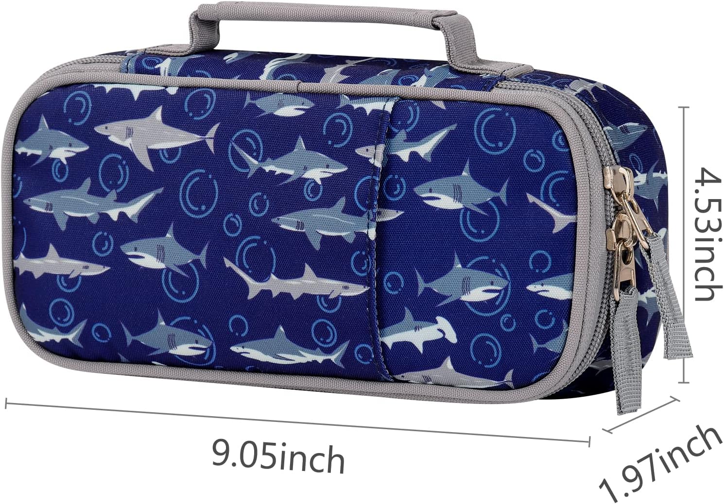 Estuche para Lápices de Tiburón para Niños