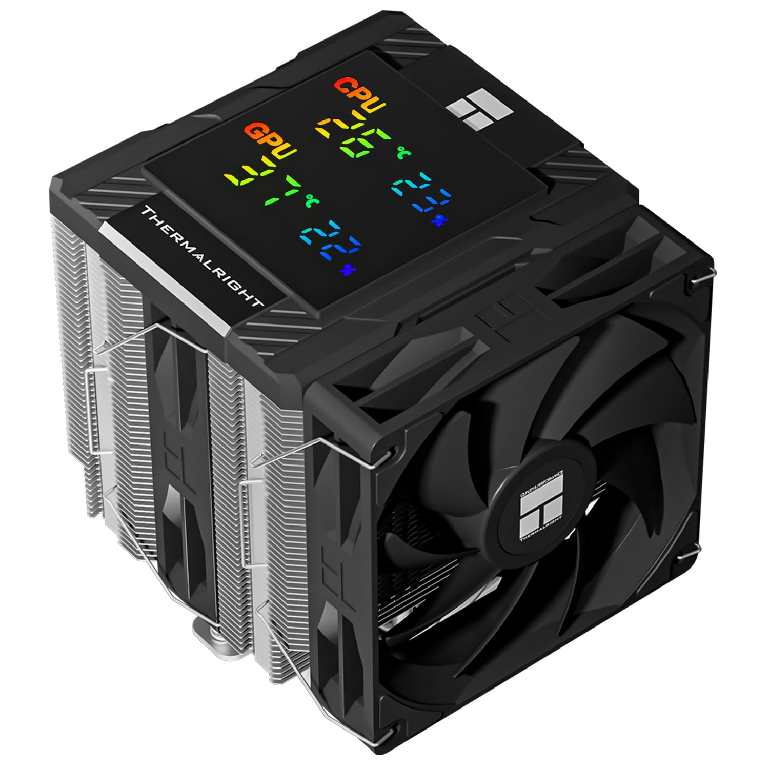 Thermalright Peerless Assassin 120 Digital Black CPU Cooler Air con tubos de calor de 6X6mm 