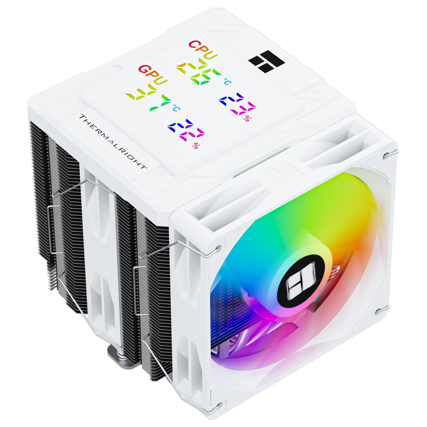 Thermalright Peerless Assassin 120 Digital ARGB White CPU Cooler Air con tubos de calor de 6X6mm