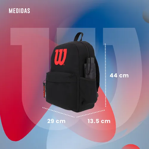 Wilson Mochila Escolar Urbana Reforzada Color Negro