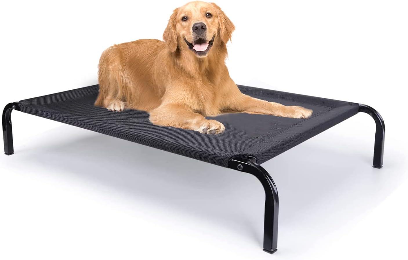 Cama para Perro, MCSWKEY Cama Elevada para Perro Extra Grande con Malla Transpirable y Lavable