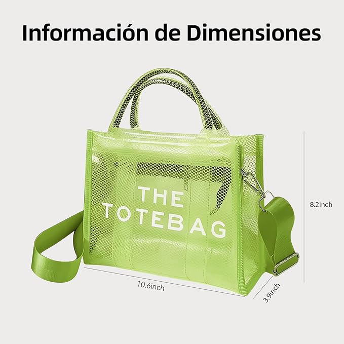 Bolsa de malla,tendencia de moda,bolsa de viaje de PVC,para Shopper,Viaje,playa