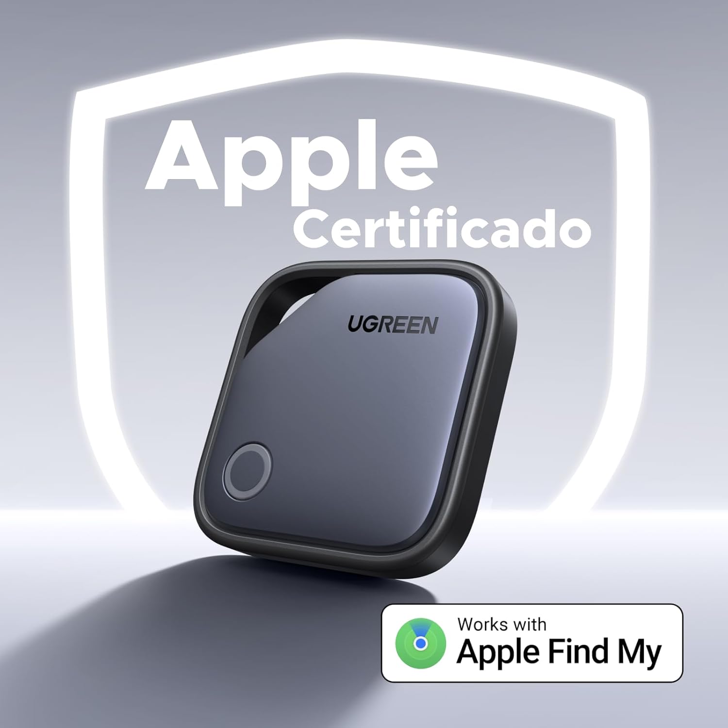 UGREEN FineTrack Smart Finder Compatible con Apple Find My (sólo iOS), Bluetooth Tracker para el Equipaje