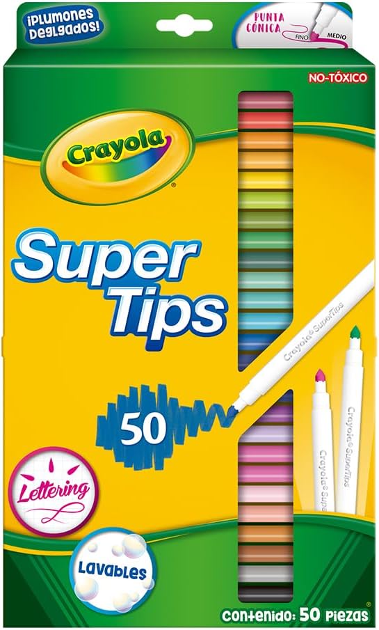 CRAYOLA 50 Super Tips