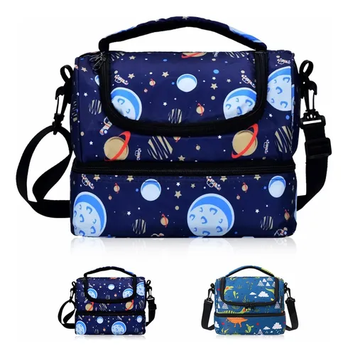 Lonchera Térmica Bolsa De Almuerzo Hombro Para Niños