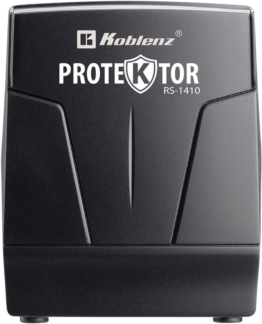 Koblenz REGULADOR RS-ATERRIZADOS, DESC EN Alto Voltaje, Interruptor EN Encendido Y APAG DE Uso RUDO, 108-132 V