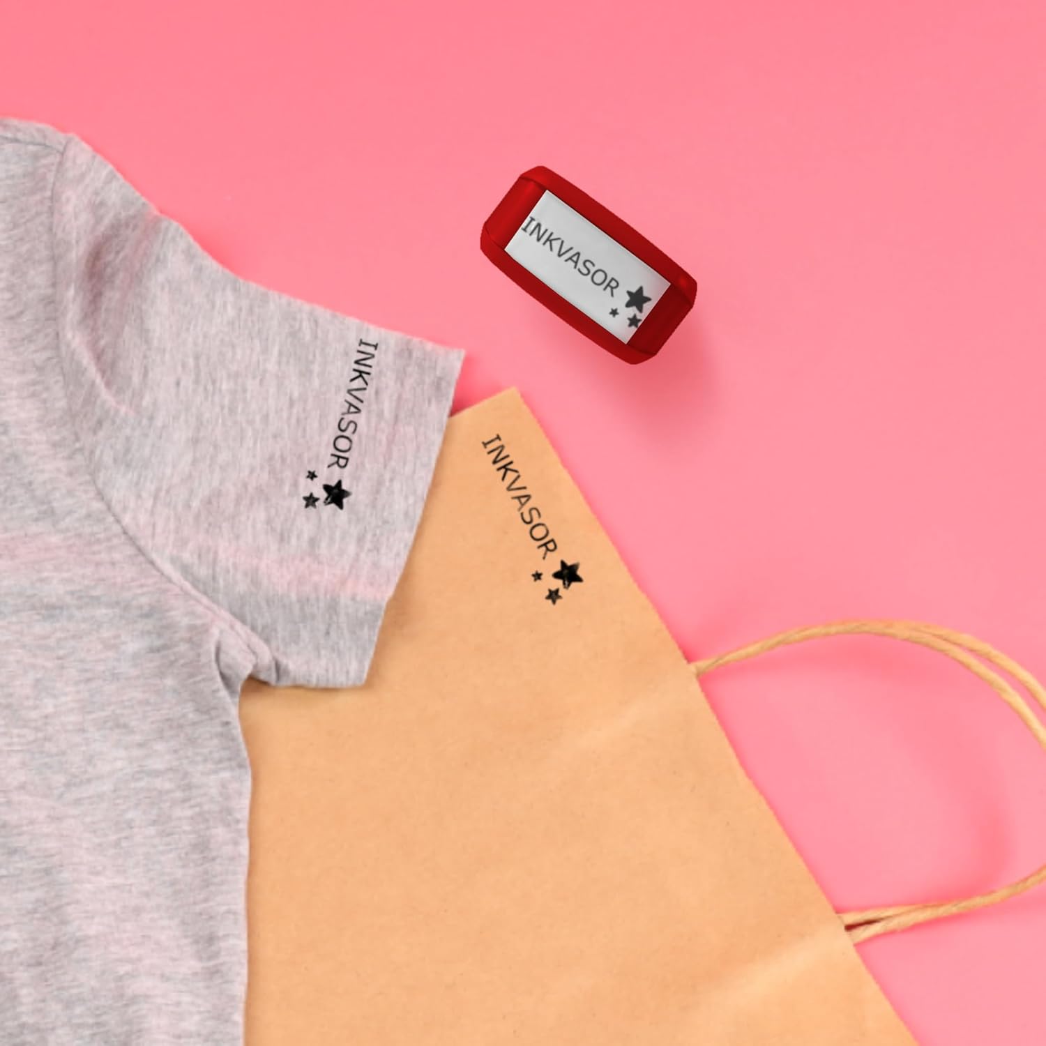 Sello para marcar Ropa personalizado, Agrega tu nombre y dibujo preferido,